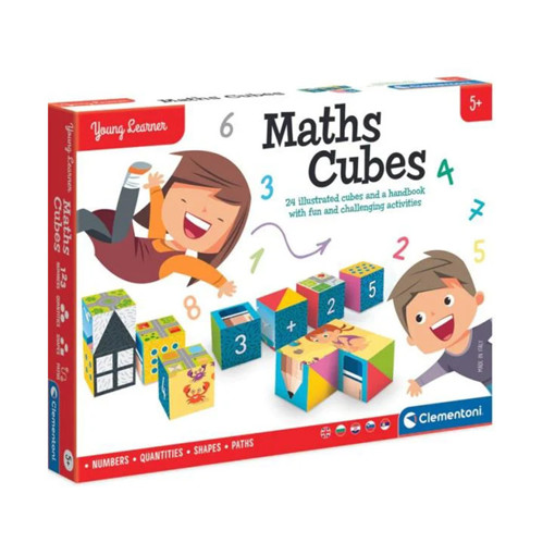 Picture of Educational Game Age 5 + Clementoni, Maths Cubes