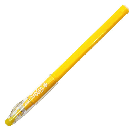 Picture of Erasable Pen Yellow 0.7mm Frixion Pilot