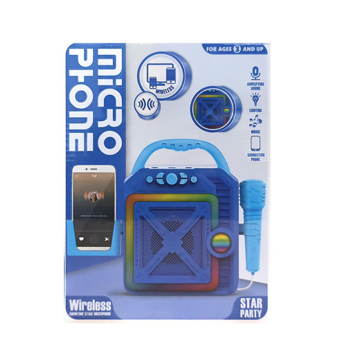 Picture of Microphone Blue Speaker Wireless