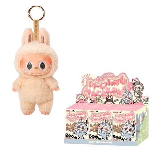 Picture of Plush Labubu,Exciting Macaron