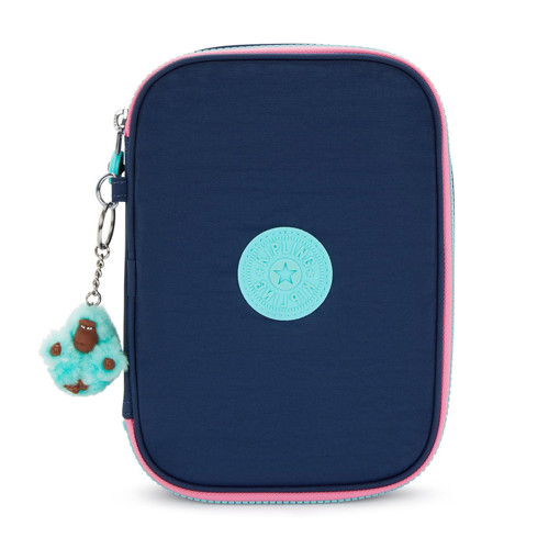 Picture of Pencil Case Resort Navy 100 Pens Kipling