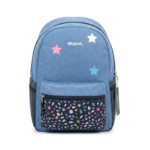 Picture of Backpack 1comp. Large Denim Blue Girls Exsport