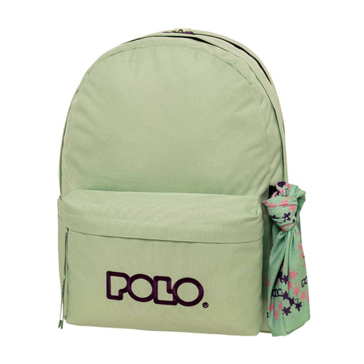 Picture of Backpack 2comp. Large Light Green Scarf Polo