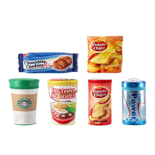 Picture of Pencil Case 1comp Foodie Be Cool Statovac