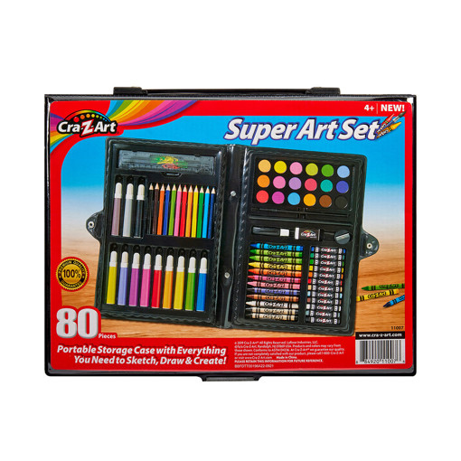 Picture of Coloring Set 80pcs CrazArt