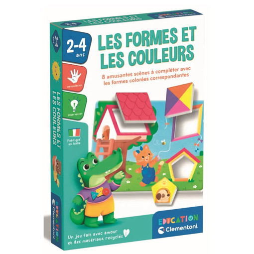Picture of Educational Game Clementoni,Shapes And Colors