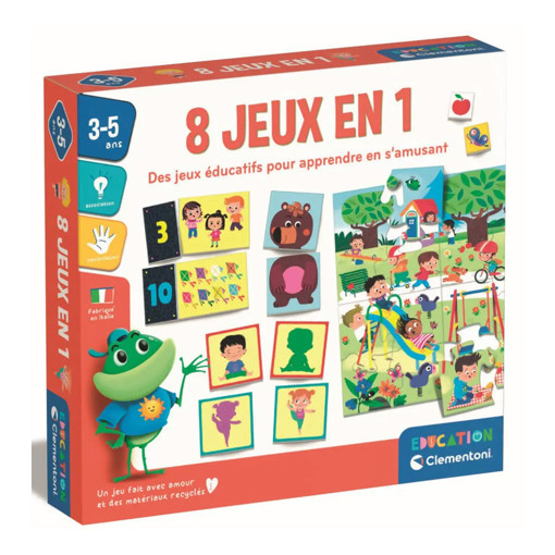 Picture of Educational Game Clementoni, 8 Jeux En 1