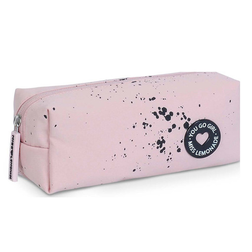 Picture of Pencil Case 1comp Ink Pink Girls Marshmallow