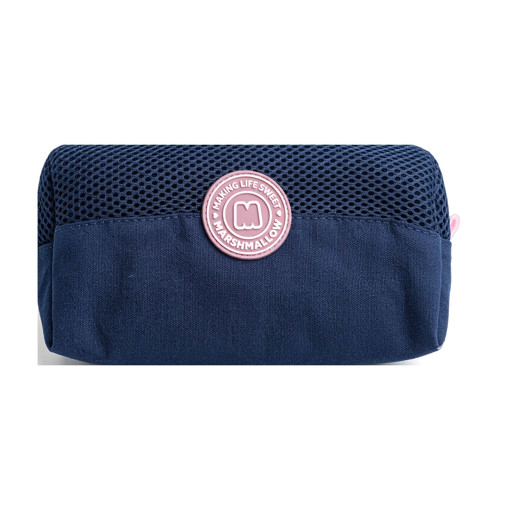 Picture of Pencil Case 1comp Navy Blue Girls Marshmallow