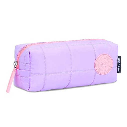 Picture of Pencil Case 1comp Purple Girls Marshmallow