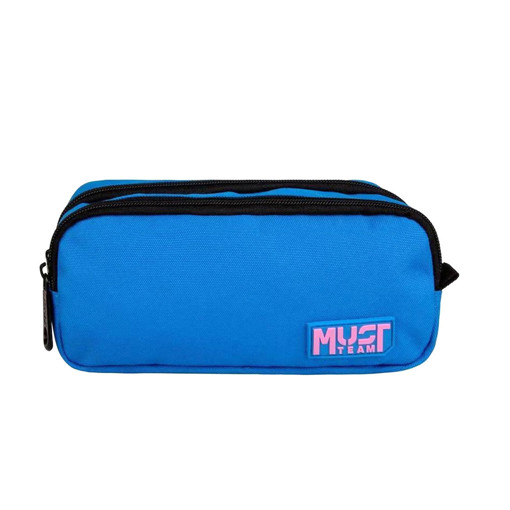 Picture of Pencil Case 2comp Blue/Pink Must