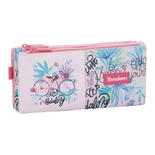 Picture of Pencil Case 3comp 24.5x11x4cm Tandem