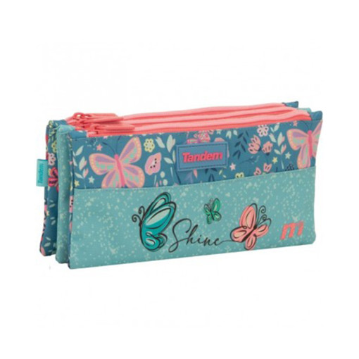 Picture of Pencil Case 3comp 24.5x11x4cm Tandem