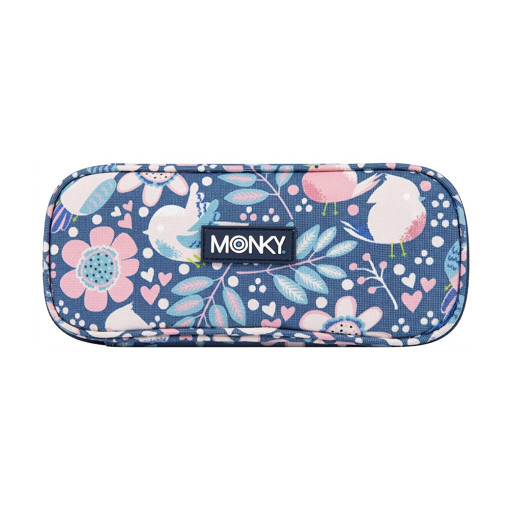 Picture of Pencil Case 3comp Monky