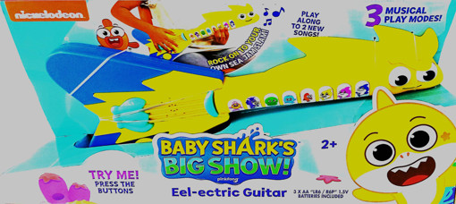 Picture of Baby Shark Electric Guitar Nickelodeon