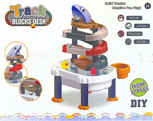 Picture of Track Blocks Desk Discounted 68%