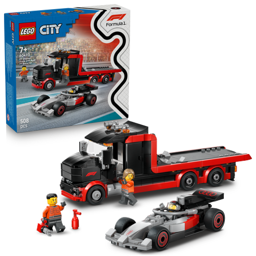 Picture of Lego City F1 Display Truck With Audi F1 Race Car