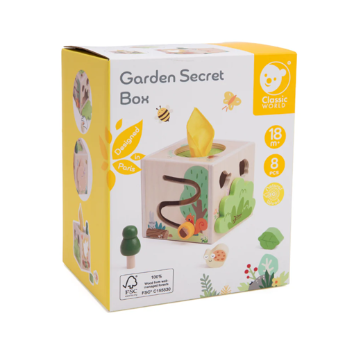 Picture of Wooden Toys Box Classic World,Garden Secret
