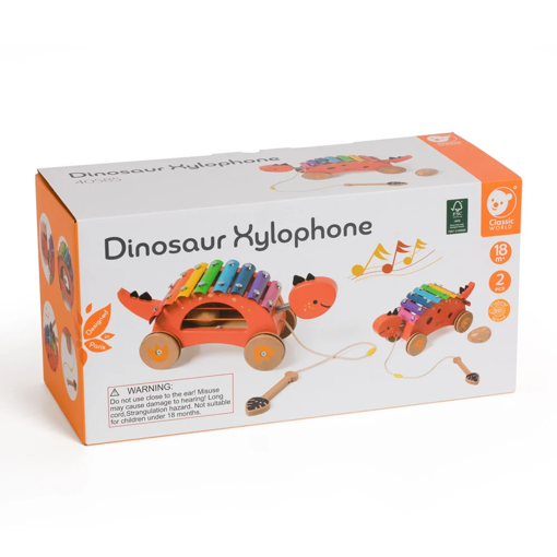 Picture of Wooden Toys Dinosaur Classic World, Xylophone