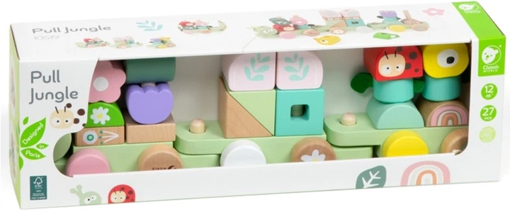 Picture of Wooden Toys Train Classic World,Pull Jungle