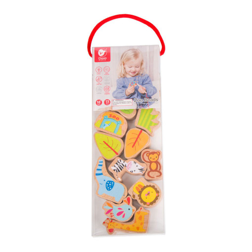 Picture of Wooden Toys 13pcs Animals Classic World