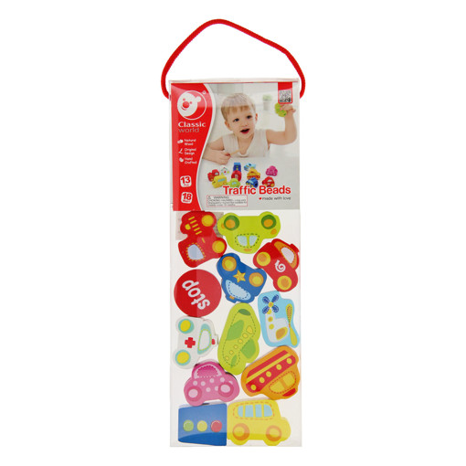 Picture of Wooden Toys 13pcs Transportation Classic World