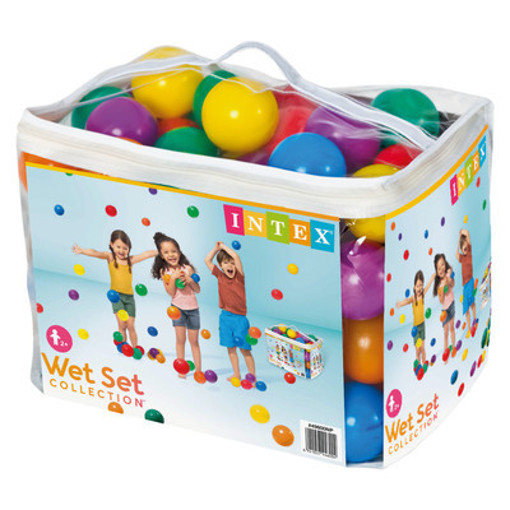 Picture of Ball (Set of 100) Multi Colors 8cm Intex