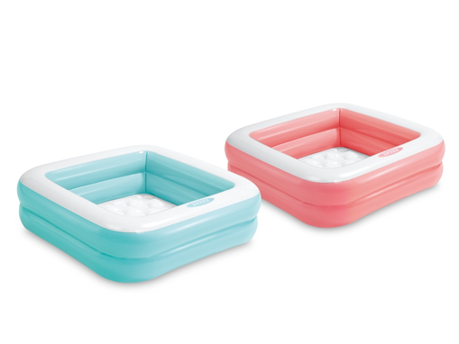 Picture of Pool 86x86x25cm Blue/Pink Box Intex
