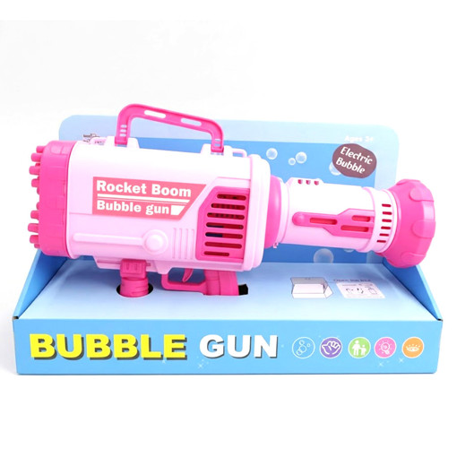 Picture of Bubble Gun/Soap Bubble Pink Electric