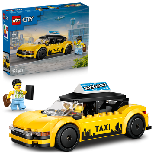 Picture of Lego City  Yellow Taxi