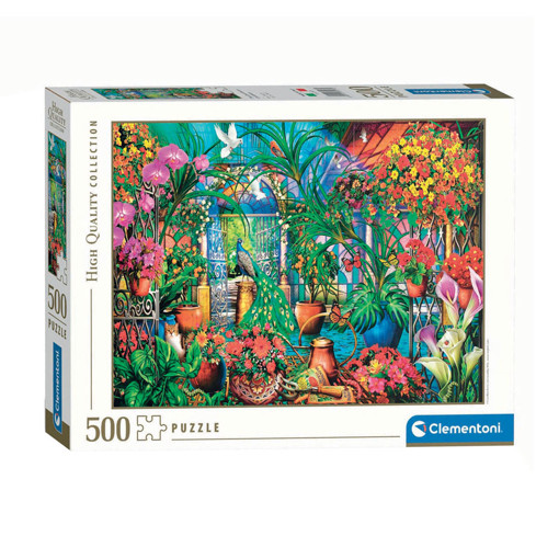 Picture of Puzzle 500pcs Clementoni, Greenhouse Caretakers