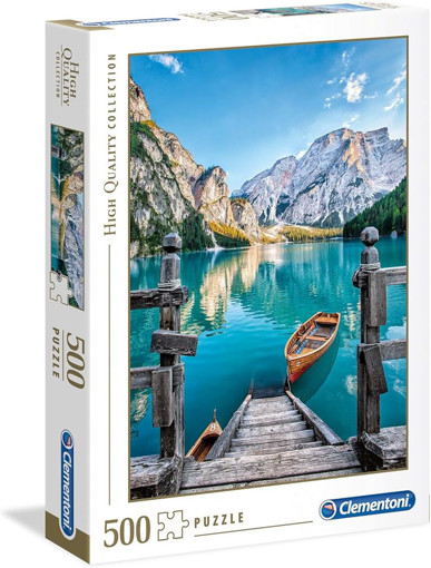 Picture of Puzzle 500pcs Clementoni, Braies lake