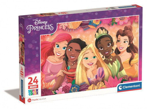 Picture of Puzzle 24pcs Clementoni, Maxi Disney Princess