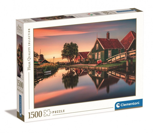 Picture of Puzzle 1500pcs Clementoni,Zaanse Schans