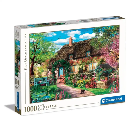 Picture of Puzzle 1000pcs Clementoni, The Old Cottage