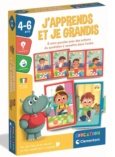Picture of Activity Game Clementoni, J'apprends Et Je Grandis