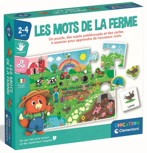 Picture of Activity Game Clementoni, Les Mots De La Ferme
