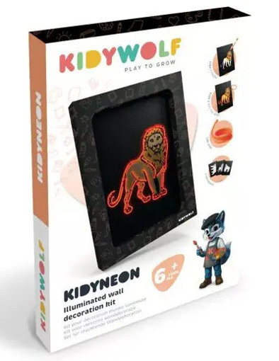 Picture of Activity Game Neon Clrs Lion Kidywolf