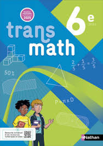 Picture of Transmath 6e livre 2025 Nathan