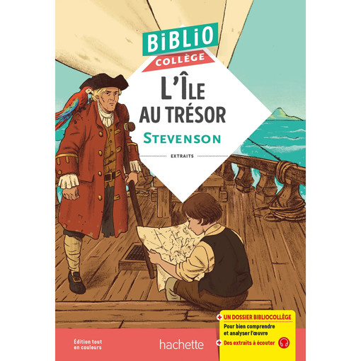 Picture of L'ile Au Tresor Stevenson Bibliocollege Hachette