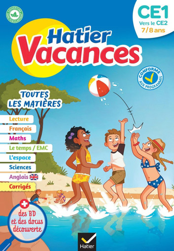 Picture of Cahier De Vacances Du CE1 Vers CE2 2026 Hatier