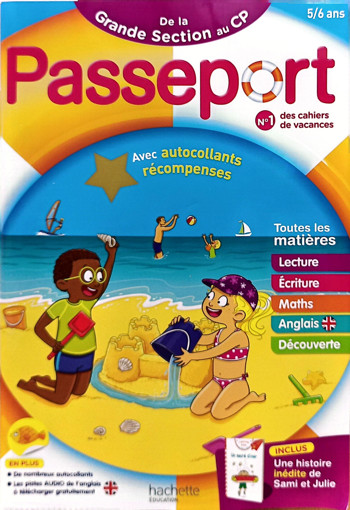 Picture of Cahier De Vacances Passeport GS-CP