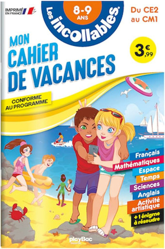 Picture of Cahier De Vacances Les Incollables CE2/CM1 2026