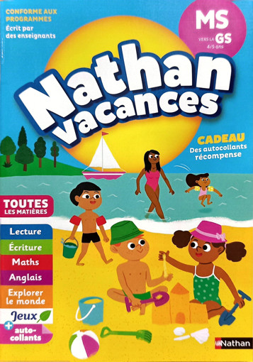 Picture of Nathan Vacances De La MS Vers La GS  2018