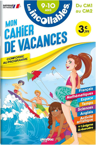 Picture of Cahier De Vacances Les Incollables CM1/CM2 2026