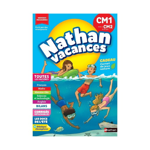 Picture of Vacances Du CM1 Vers Le CM2 2026 Nathan