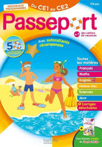 Picture of Cahier De vacances Passeport Du CE1 Au CE2