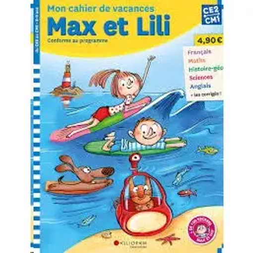 Picture of Mon Cahier De Vacances Max Et Lili CE2 Vers CM1