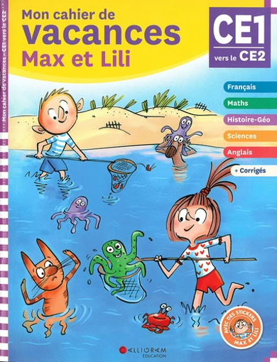Picture of Mon Cahier De Vacances Max Et Lili CE1 Vers CE2