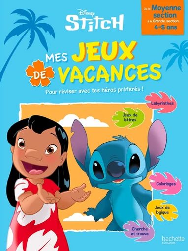 Picture of Mes Jeux Vacances Stitch De La MS A La GS